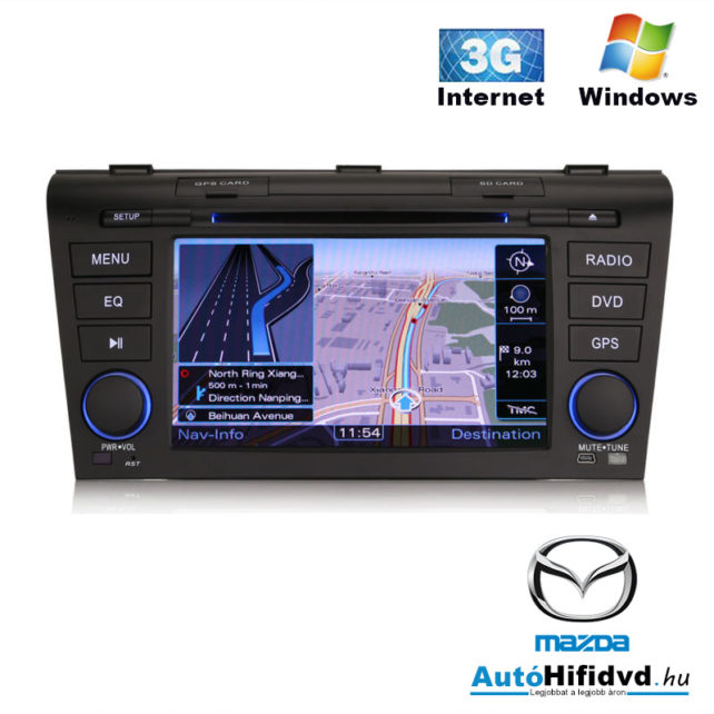 MAZDA 3 2004-2009 Gyári Kinézetű AutóHifi