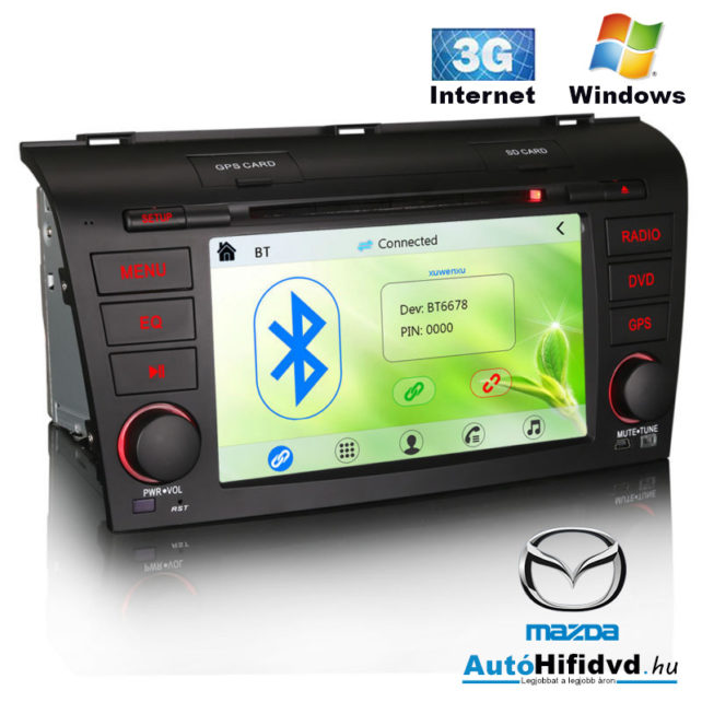 MAZDA 3 2004-2009 Gyári Kinézetű AutóHifi