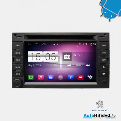 új, Garanciális PEUGEOT 3008 (2012-2013) Márka Specifikus AutóHifi Gyári Kinézetű Multimédia (Android, 6.2"-os Kijelző)