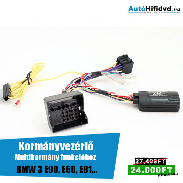 bmw 3 e90 kormánytávvezérlő adapter, Quadlock
