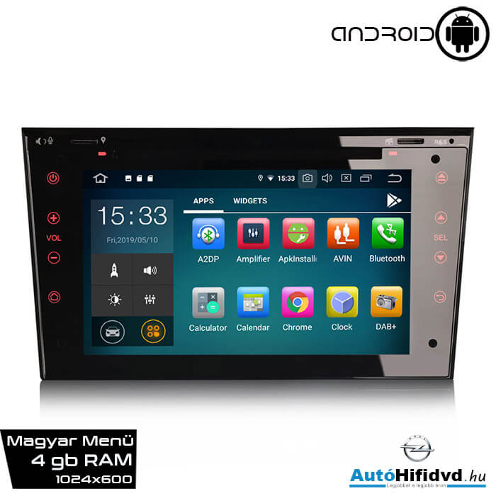 Autoradio Android 13 7 Pouces Pour Opel/Vauxhall - Sans Fil CarPlay/Android Auto, 2Go/32Go, GPS - 4