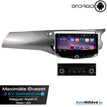 Új, Garanciális Citroen C3 DS3 AutóHifi Márkaspecifikus GPS Navigáció (CITROEN C3 DS3 2009-2019) MárkaSpecifikus Multimédia (Magyar Nyelvű, 4 GB RAM) Android 15 GPS Navigáció (CARPLAY) (4G SIM)